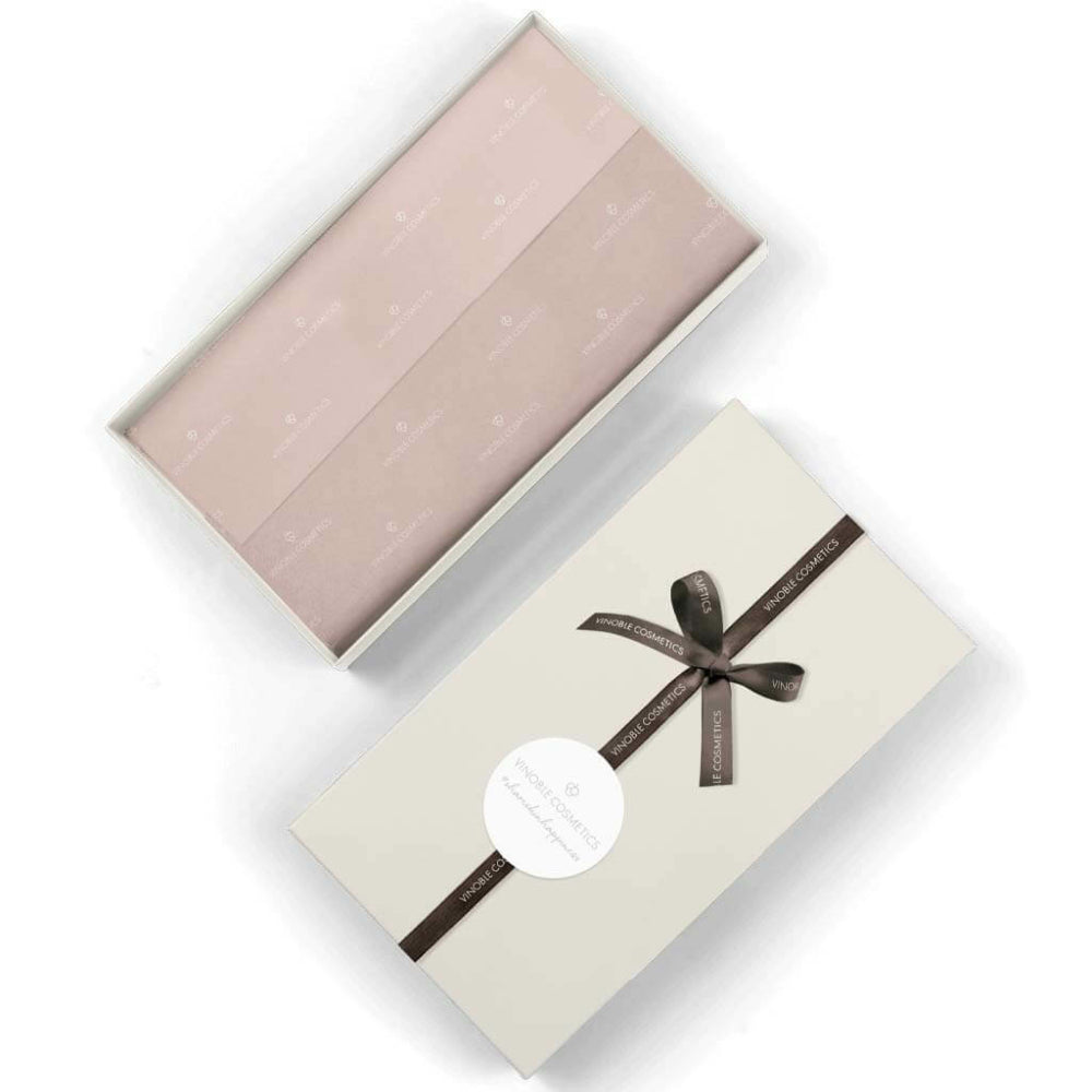 Gift box with ribbon & sticker